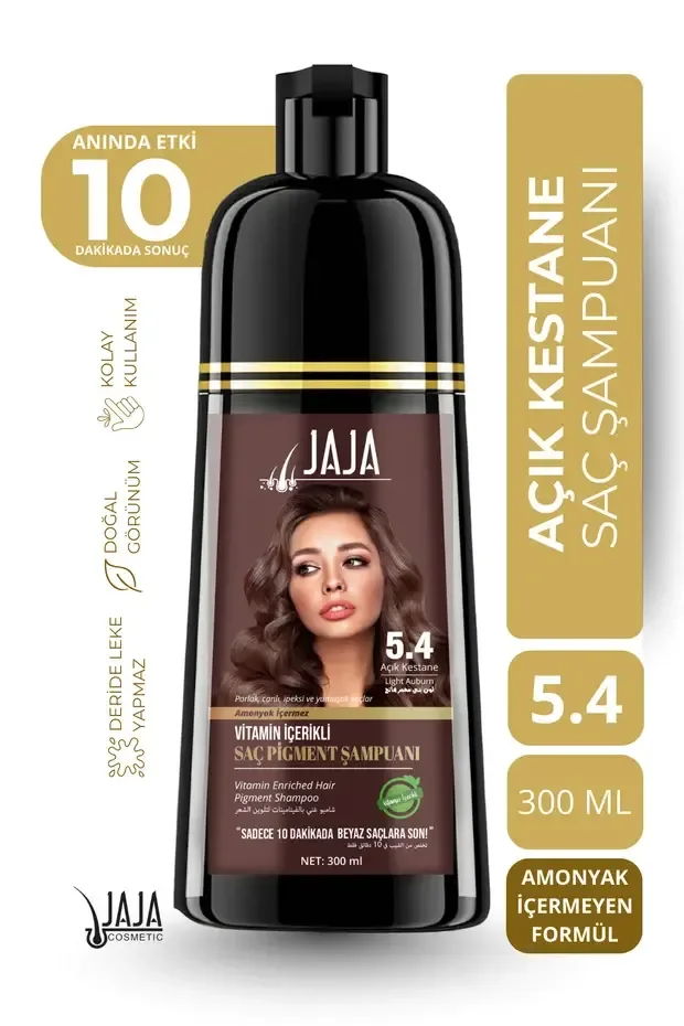 Saç Pigment Şampuanı 300 ML - 5.4 Açık Kestane