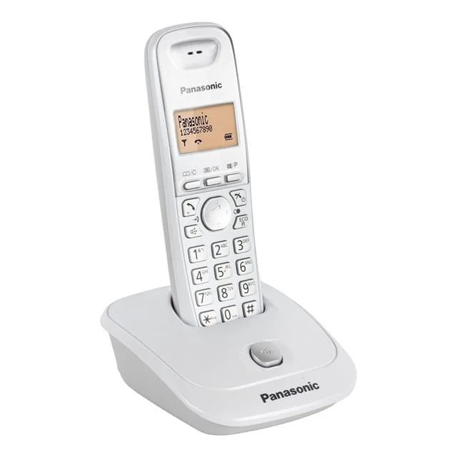 Panasonic KX-TG2511 Beyaz Dect Telsiz Telefon görsel 2