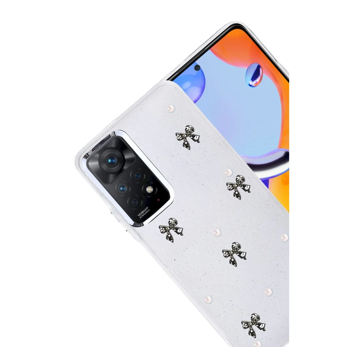Xiao Red Note 11 Pro Fiyonk Desenli Kapak - Desen 8 görsel 2