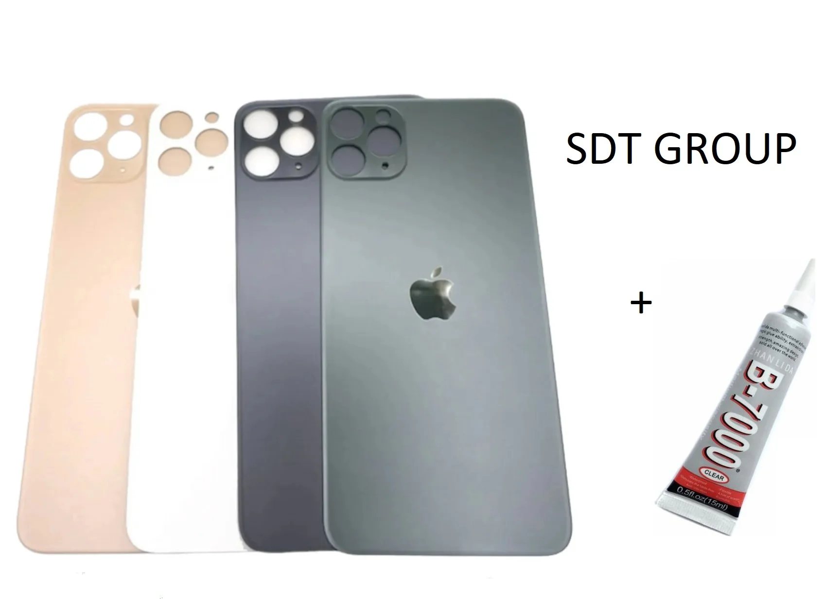 iPhone 11 PRO MAX Arka Batarya Pil Kapağı UZAY GRİ görsel 2