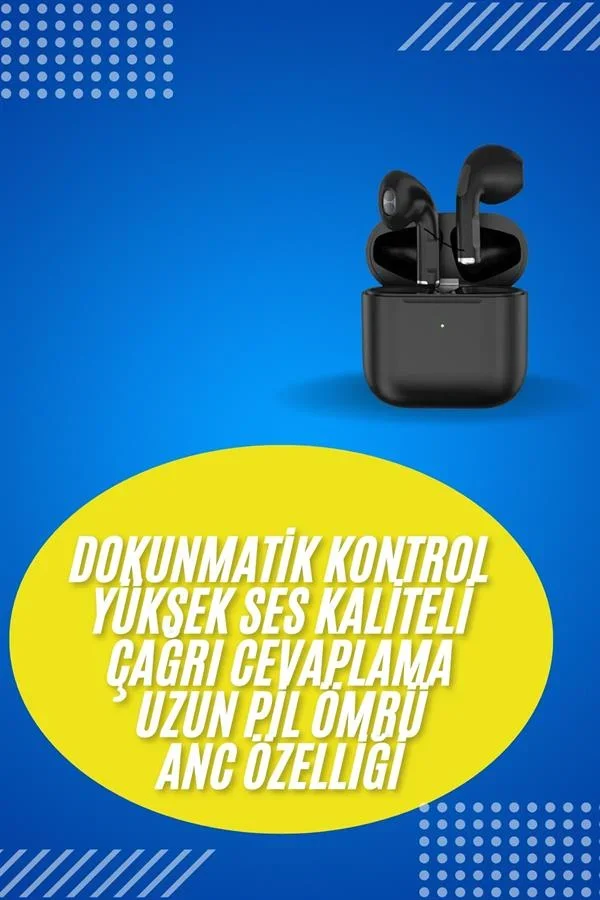 En Çok Tercih Edilen Bluetooth Kulaklık krofonlu Silikonsuz Dokunmatik Kontrol