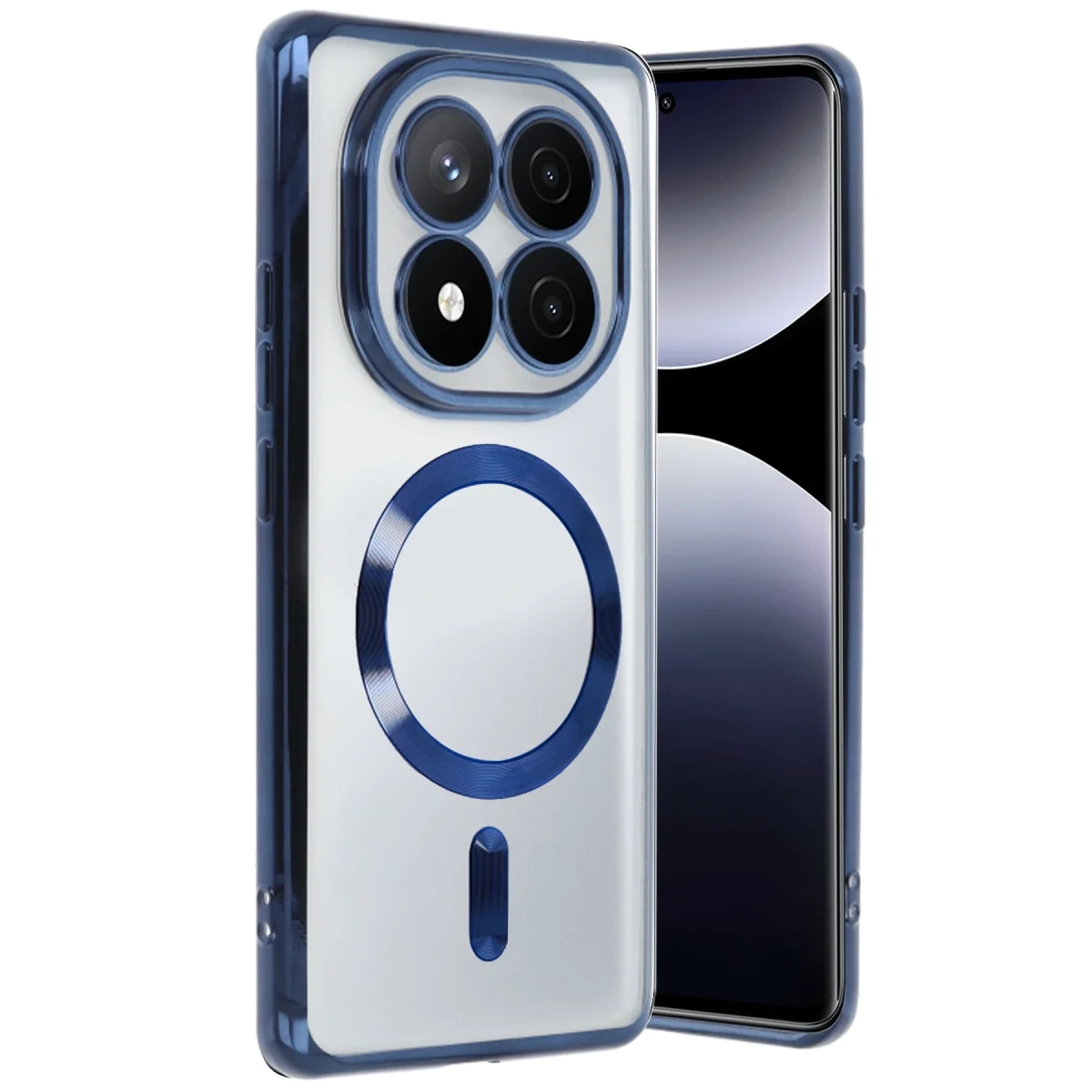 Xiao Red Note 15 Pro Plus 5g Kross Magneticsafe Kapak - Lacivert