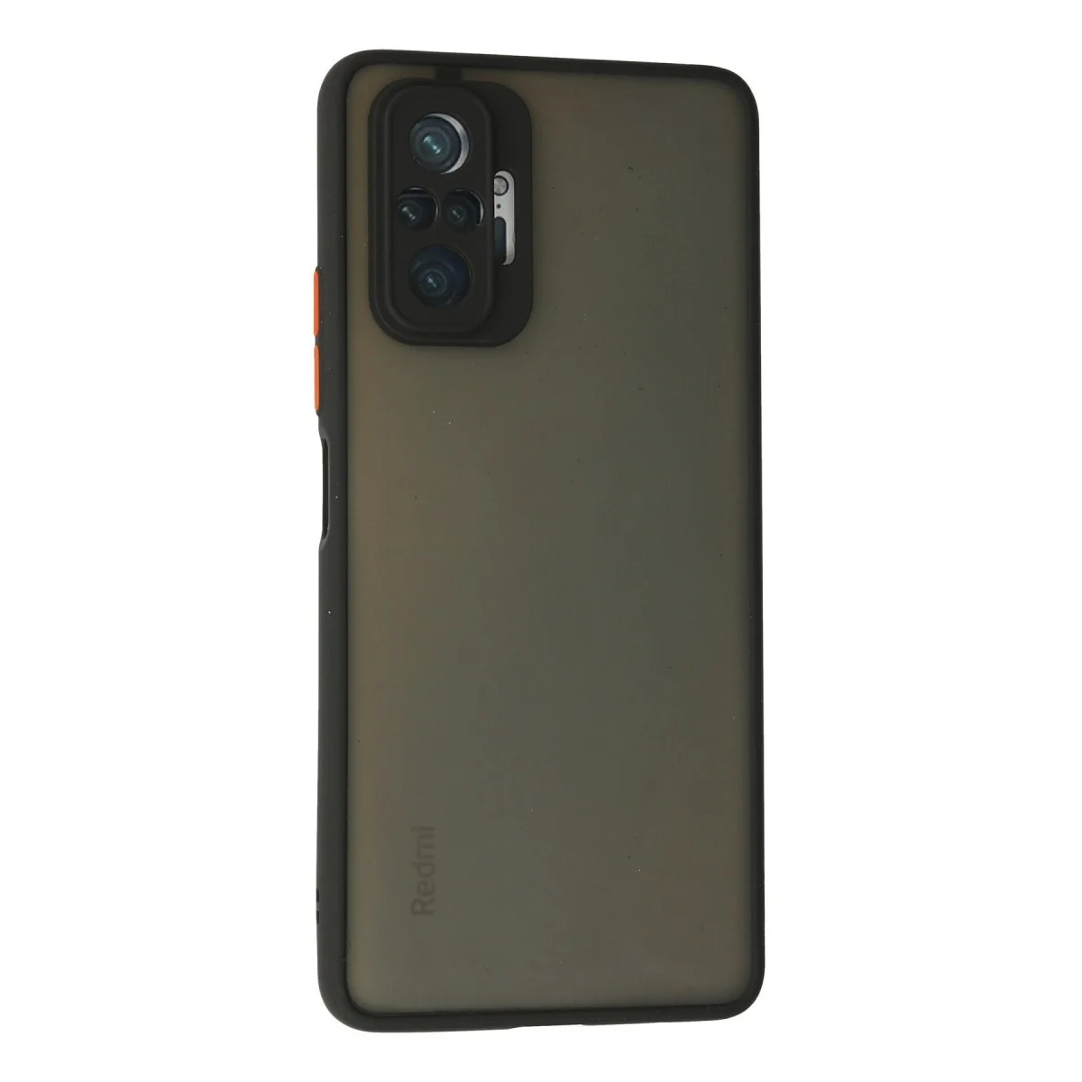 Xiaomi Redmi Note 10 Pro Kılıf Montreal Silikon Kapak - Siyah görsel 2