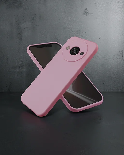 Xiaomi Redmi A3 4g Kılıf First Silikon - Lila