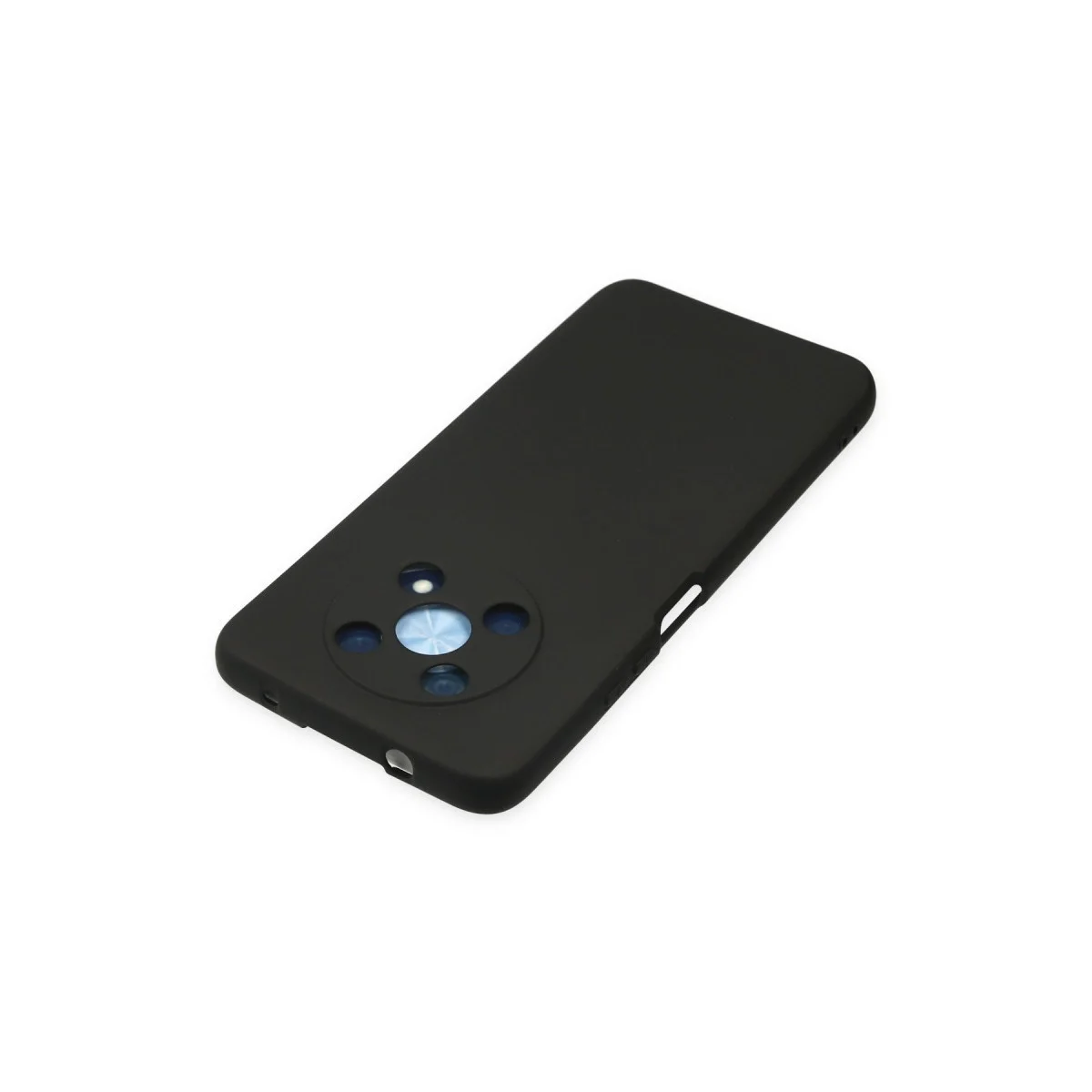 Huawei Nova Y90 Kılıf Nano İçi Kadife Silikon - Siyah görsel 5