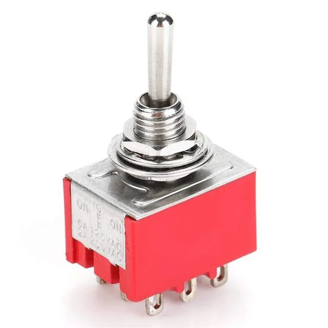 IC-148B 9 Pin On-Off Ø6Mm Toggle Switch MTS-303