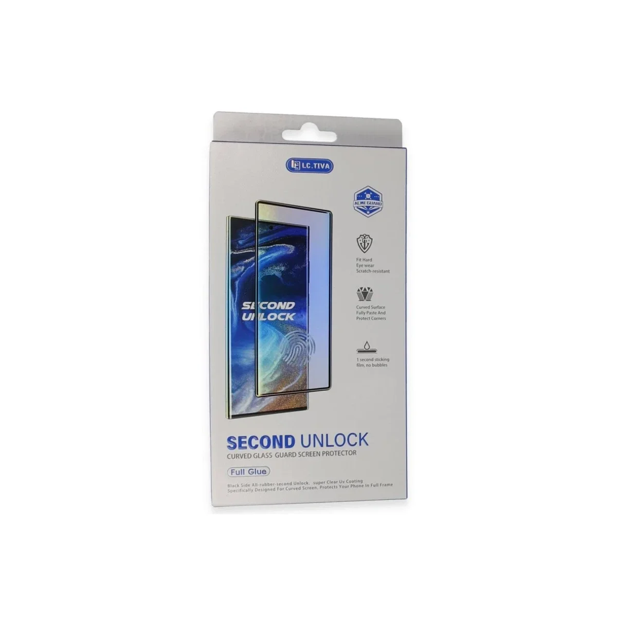 Samsung Galaxy S24 Ultra Durable Full Glue Curved Cam