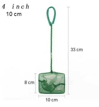 Akvaryum Balık Yakalama Kepçesi 4 inç 10 cm görsel 4