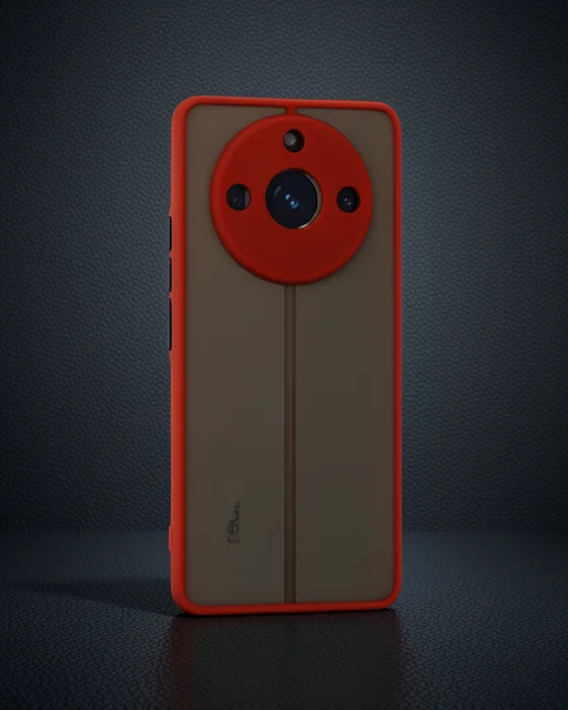 Realme 11 Pro Kılıf Montreal Silikon Kapak - Kırmızı