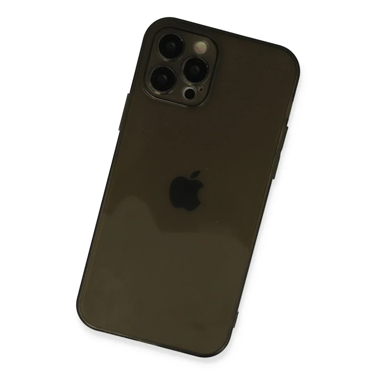 Apple iPhone 12 Pro Kılıf Fly Lens Silikon - Siyah görsel 3