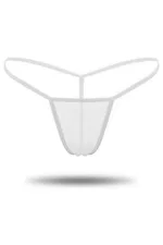 Beyaz  Tül String Tanga TM0368