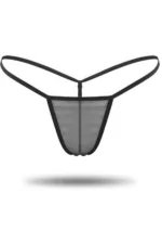 3'lü Renkli  Tül String Tanga TM0369 - Görsel 3