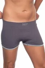 Antrasit MI Emay 2104 Soft Erkek Boxer - Görsel 3