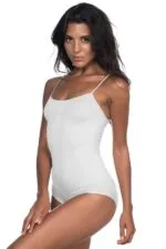 Beyaz MI Emay 1923 Soft İp Askılı Çıtçıtlı Body - Görsel 2