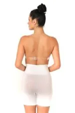 Beyaz MI Emay 2017 Düşük Bel Double Pantalon Korse - Görsel 3