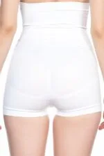 Beyaz MI Emay 2047 Yüksek Bel Boxer Korse - Görsel 2