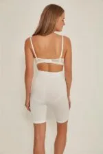 Beyaz MI Emay 3005 Soft Uzun Paçalı Boxer Korse - Görsel 3