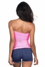 Pembe MI Emay 5034 Büstiyer Atlet Korse - Görsel 2