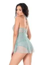 Aqua Bodysuit Gecelik - Görsel 3
