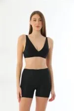 Siyah MI 2703 Lazer Kesim İz Yapmaz Hayalet Boxer - Görsel 2