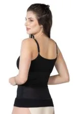 Siyah MI Emay 1402 Modal Cotton Emzirme Atlet Korse - Görsel 2