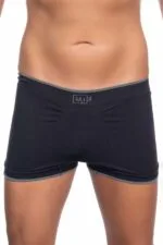 Siyah MI Emay 2104 Soft Erkek Boxer