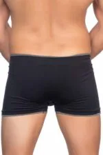 Siyah MI Emay 2104 Soft Erkek Boxer - Görsel 3