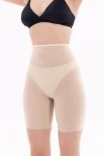 Ten MI EMAY 2705 Lazer Tül Toparlayıcı Paçalı Boxer Hayalet Korse - Görsel 5