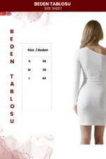 Kadın Davetlerin Vazgeçilmezi Bodycon Elbise - Görsel 5
