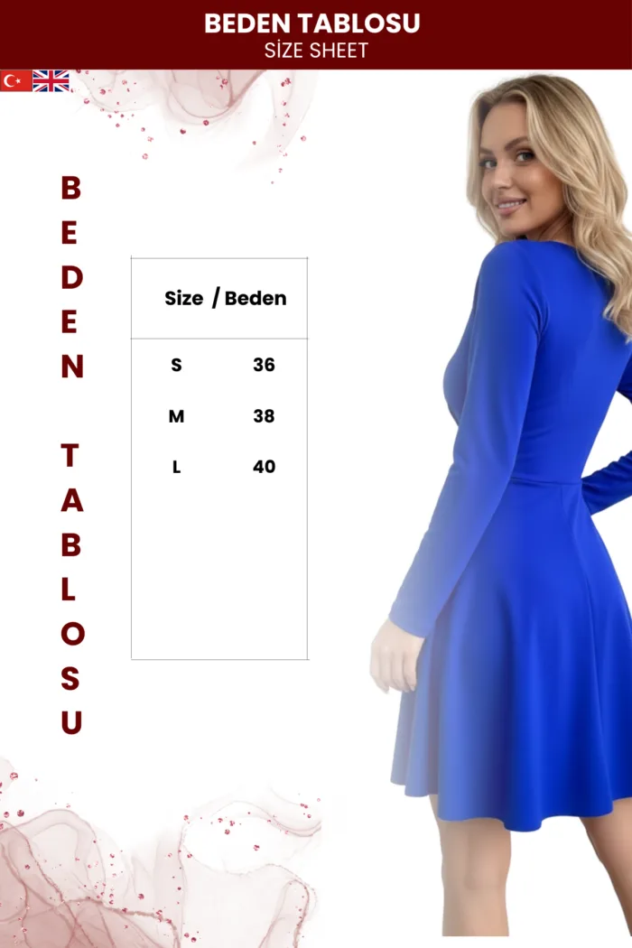 Kadın Rahat Kesim Modern Elbise - Görsel 5