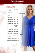 Kadın Rahat Kesim Modern Elbise - Görsel 6