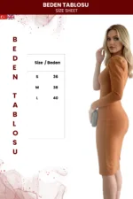 Kadın Gece Şıklığı Tek Omuz Elbise - Görsel 5