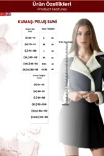 Kadın Süet Kumaş Modern Ceket - Görsel 6