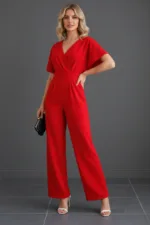 Kadın Bol Paça Modern Yaşam Tulum