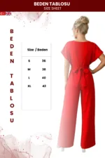 Kadın Bol Paça Modern Yaşam Tulum - Görsel 4