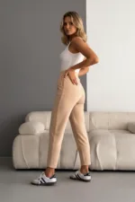 Kadın İthal Krep Trend Pantolon - Görsel 3