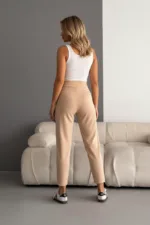 Kadın İthal Krep Trend Pantolon - Görsel 4