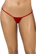 Kırmızı  Tül String Tanga TM1115 - Görsel 2