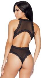 Göğüs Dekolteli Kadife Body - Görsel 3
