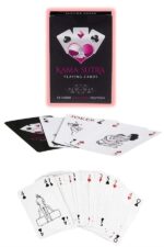 Görselli Oyun Kartı Kama Sutra 7’li Kırmızı Siyah Harness Set - Görsel 3